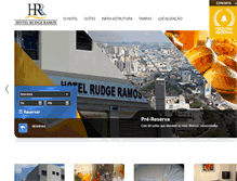 Tablet Screenshot of hotelrudgeramos.com.br